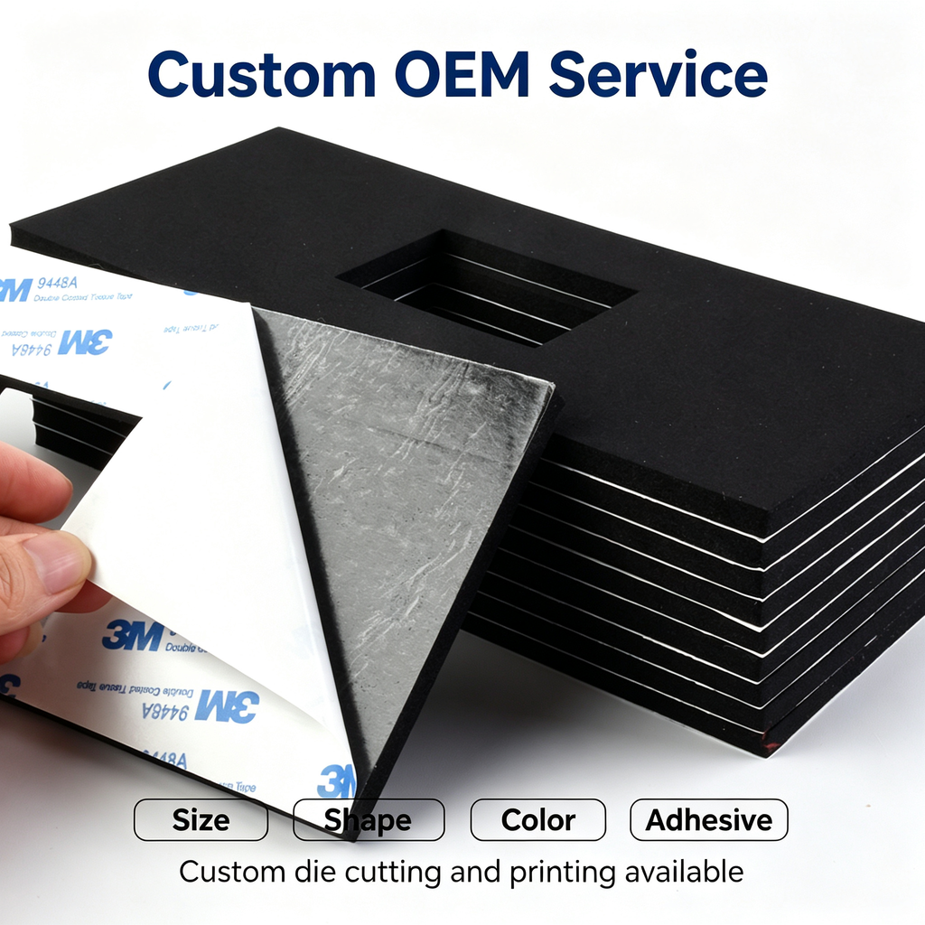 CR Flame-Retardant Foam Sheet & Custom Die-Cut Parts