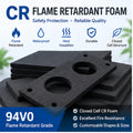 CR Flame Retardant Foam Sheet – UL 94 V-0 Closed Cell Chloroprene Rubber Foam