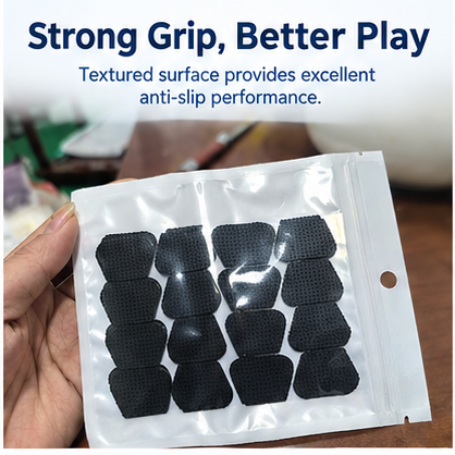 Silicone Anti-Slip Pads for Guitar Picks – Self-Adhesive Grip Pads