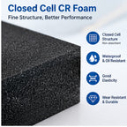 CR Flame Retardant Foam Sheet – UL 94 V-0 Closed Cell Chloroprene Rubber Foam