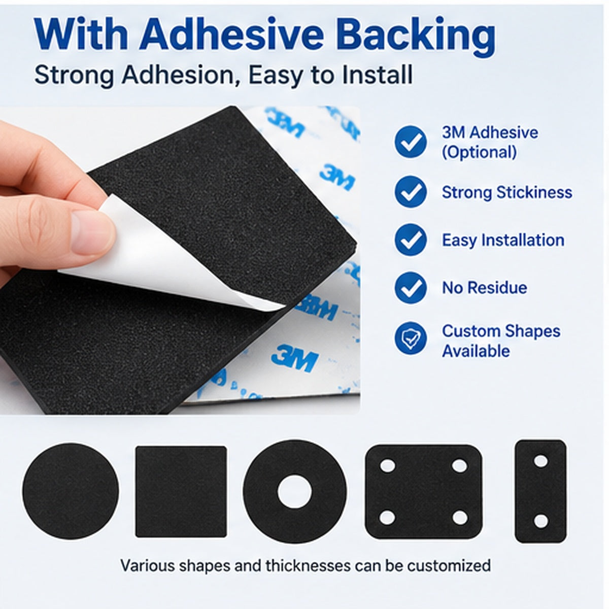 CR Flame Retardant Foam Sheet – UL 94 V-0 Closed Cell Chloroprene Rubber Foam