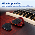 Silicone Anti-Slip Pads for Guitar Picks – Self-Adhesive Grip Pads