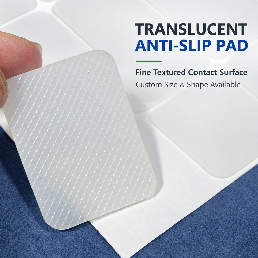 Custom Silicone Anti-Slip Furniture Pads – Self-Adhesive Non-Slip Feet for Chairs, Tables and Cabinets