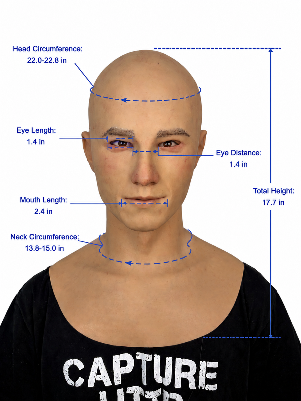Edward – Realistic Young Male Silicone Mask