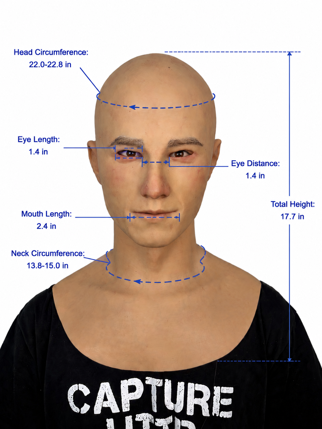 Edward – Realistic Young Male Silicone Mask
