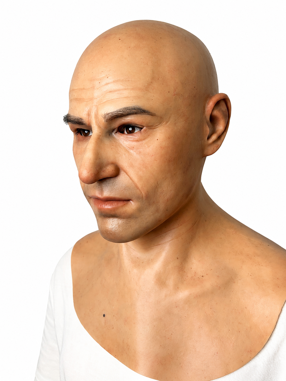 Luke – Realistic Mature Male Silicone Mask