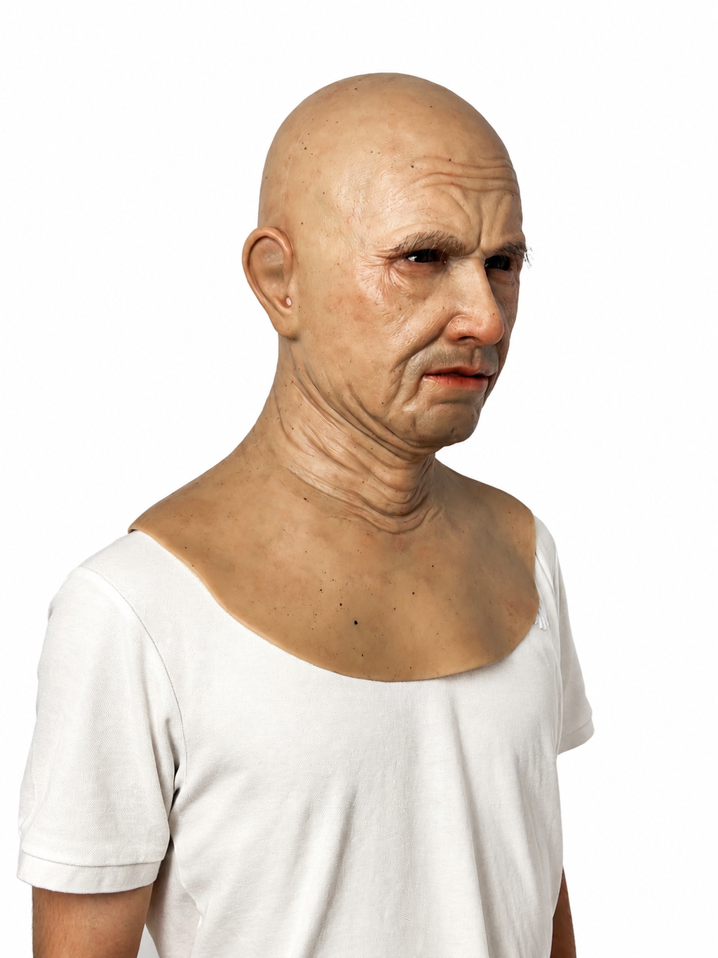Manson – Realistic Elder Male Silicone Mask