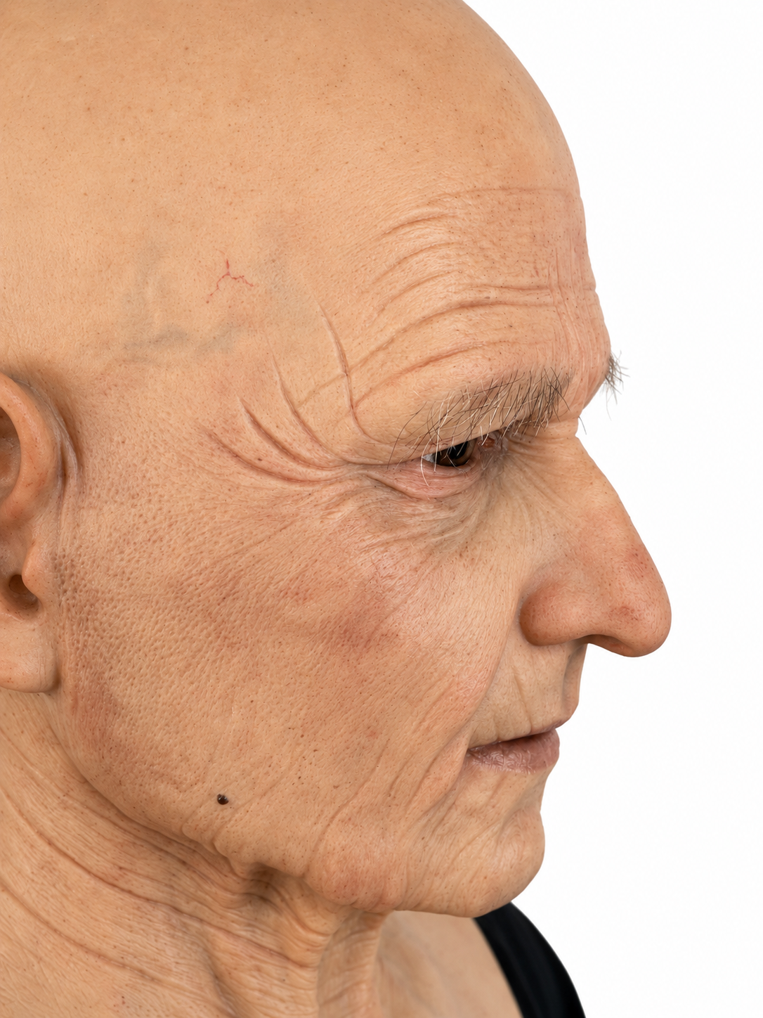William – Realistic Elder Male Silicone Mask