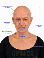 William – Realistic Elder Male Silicone Mask