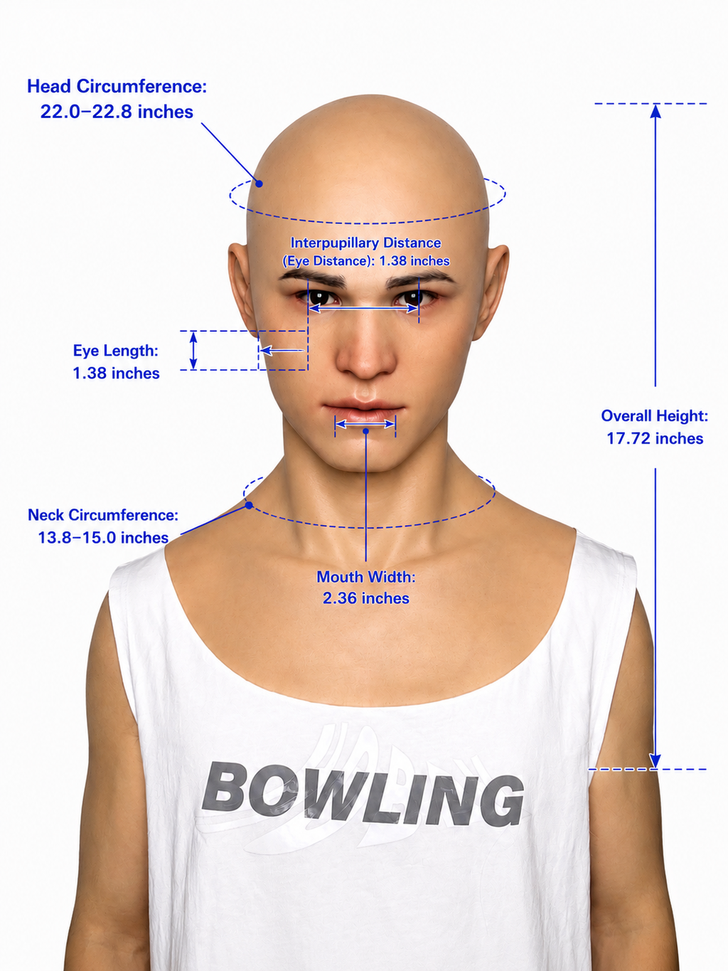 Ricky – Realistic Young Male Silicone Mask
