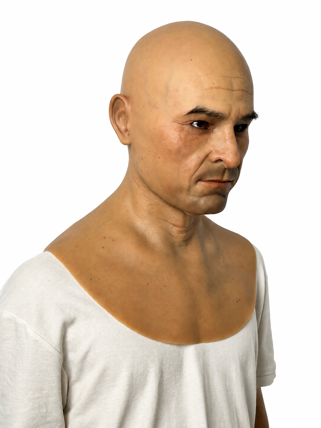 Adolf – Realistic Bald Male Silicone Mask