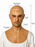 Adolf – Realistic Bald Male Silicone Mask