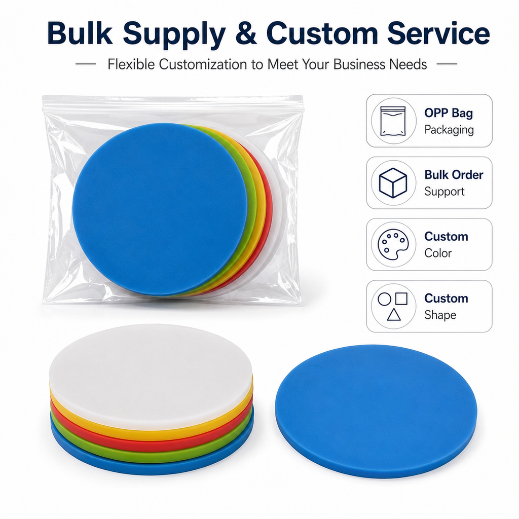 Custom Silicone Coaster Heat Resistant Pad | Wholesale Silicone Mats