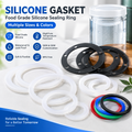 Custom Food Grade Silicone Gasket & Sealing Ring – Waterproof Heat Resistant