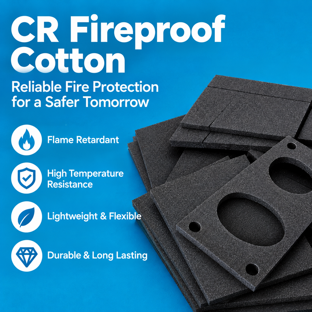 CR Flame-Retardant Foam Sheet & Custom Die-Cut Parts