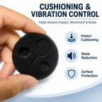 Flame-Retardant Foam Adhesive Pads for Cushioning and Equipment Protection | Custom