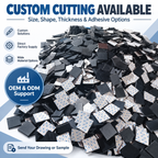 Self-Adhesive Rubber Anti-Vibration and Anti-Slip Pads | Custom
