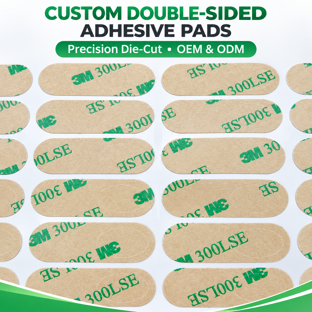 Double-Sided Adhesive Pads for Industrial Applications | Custom