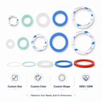 Custom Silicone Sealing Rings | OEM & ODM Gaskets