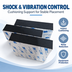 Self-Adhesive Rubber Anti-Vibration and Anti-Slip Pads | Custom