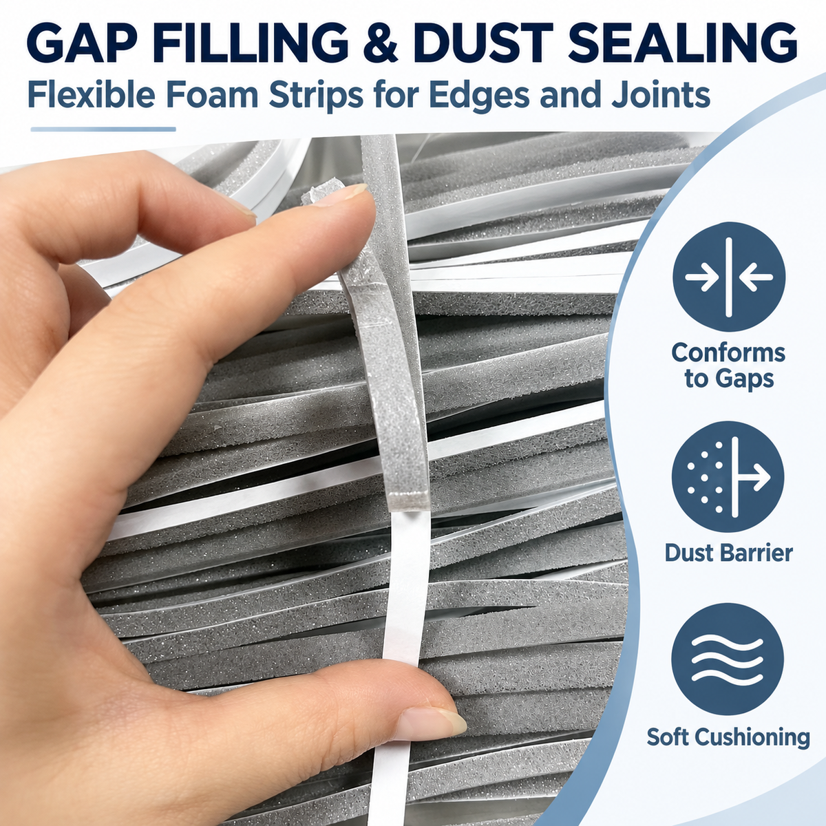 Flame-Retardant Foam Adhesive Pads for Cushioning and Equipment Protection | Custom