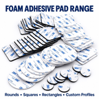 Double-Sided Adhesive Pads for Industrial Applications | Custom