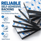 Self-Adhesive Rubber Anti-Vibration and Anti-Slip Pads | Custom