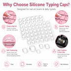 Clear Self-Adhesive Silicone Bumper Pads – Anti-Collision Protective Domes