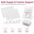 Clear Self-Adhesive Silicone Bumper Pads – Anti-Collision Protective Domes