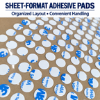 Double-Sided Adhesive Pads for Industrial Applications | Custom