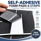 Flame-Retardant Foam Adhesive Pads for Cushioning and Equipment Protection | Custom