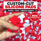 Silicone Bumper Pads for Furniture, Cabinets, Electronics and Glass | Custom Made