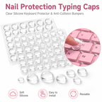 Clear Self-Adhesive Silicone Bumper Pads – Anti-Collision Protective Domes