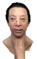 ANI Hyper Realistic Old Man Silicone Mask with Hair – Full Head Face Mask