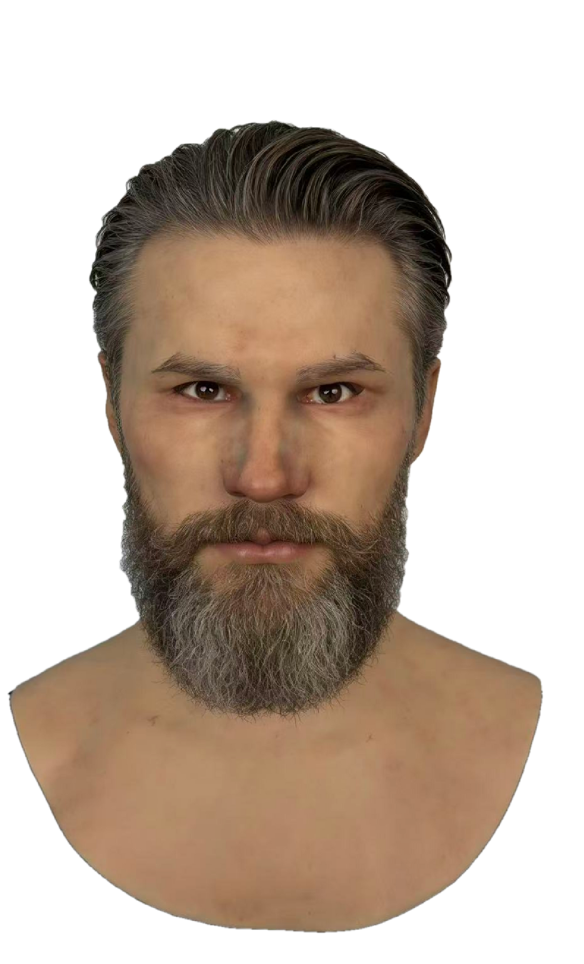 Arthur Realistic Silicone Male Face Mask – Multiple Hair & Beard Styles
