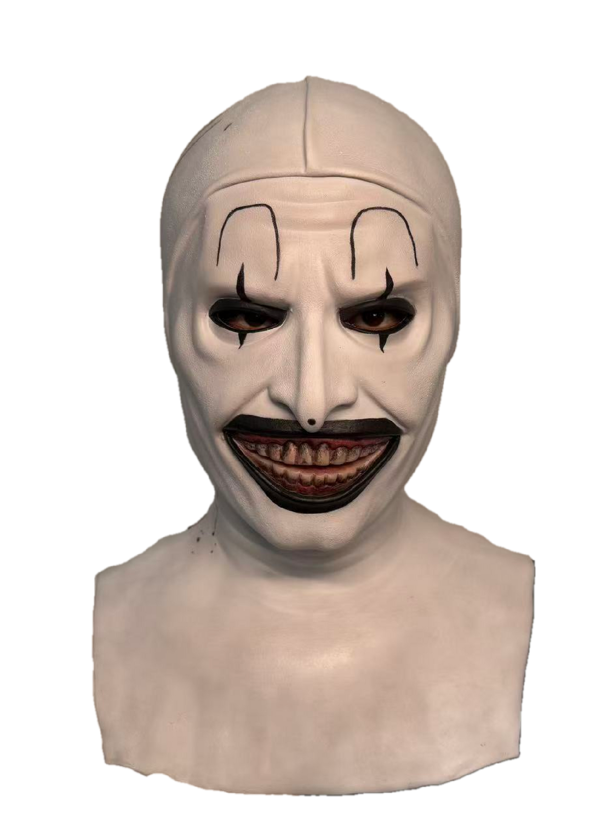 Clown Realistic Horror Silicone Full Head Mask for Halloween & Cosplay