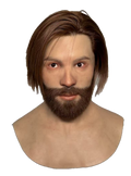 Larry Realistic Silicone Male Face Mask – 10 Hair & Skin Style Options