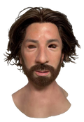 Slyke – Hyper Realistic Silicone Male Mask with Brown Hair & Beard