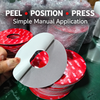 Clear Acrylic Foam Double-Sided Tape for Mounting and Assembly | Custom
