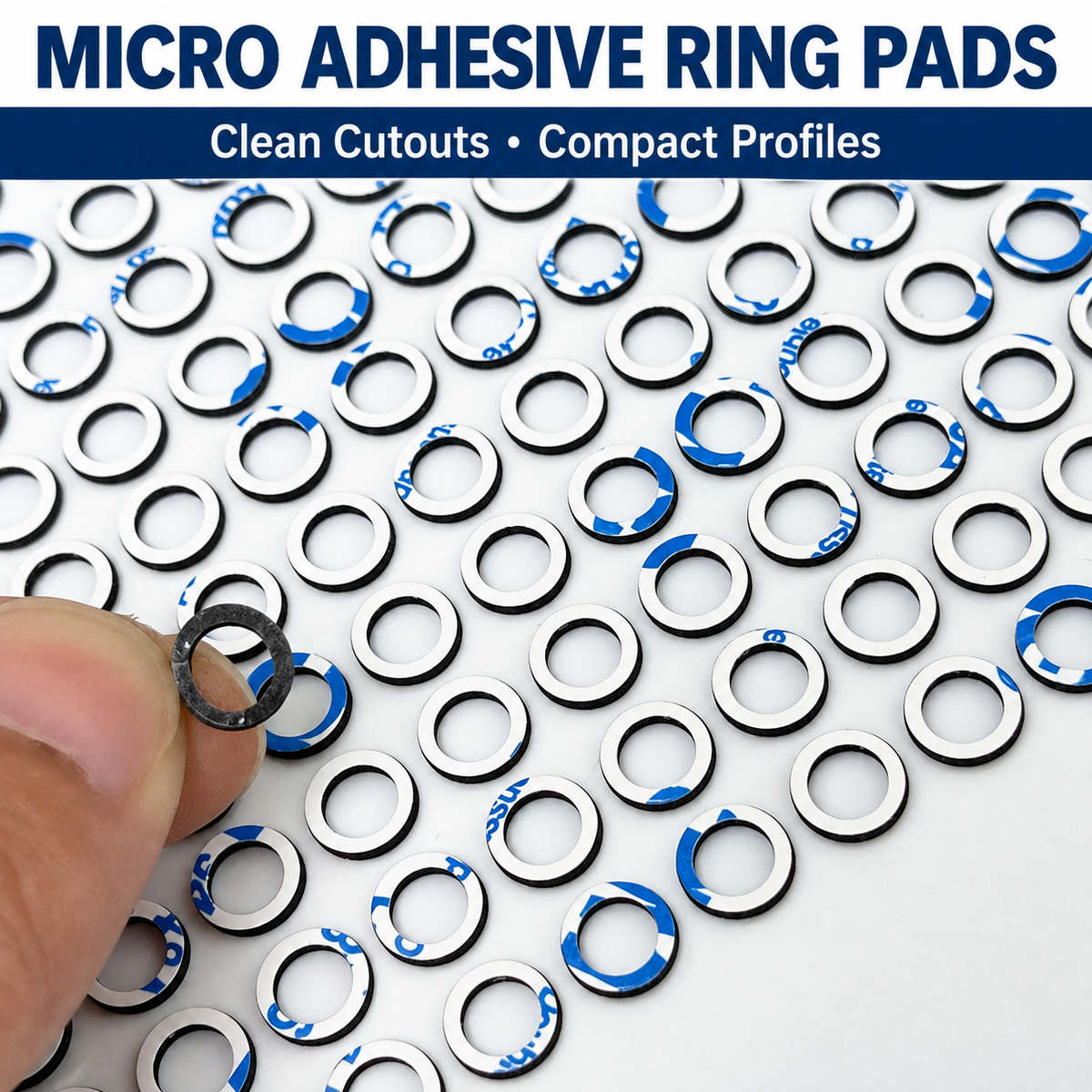 Double-Sided Adhesive Pads for Industrial Applications | Custom