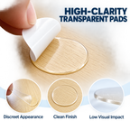 Removable Clear Acrylic Adhesive Pads for Mounting and Display | Custom