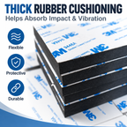 Self-Adhesive Rubber Anti-Vibration and Anti-Slip Pads | Custom