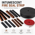 Custom Intumescent Fire & Smoke Seal Strip for Doors and Windows