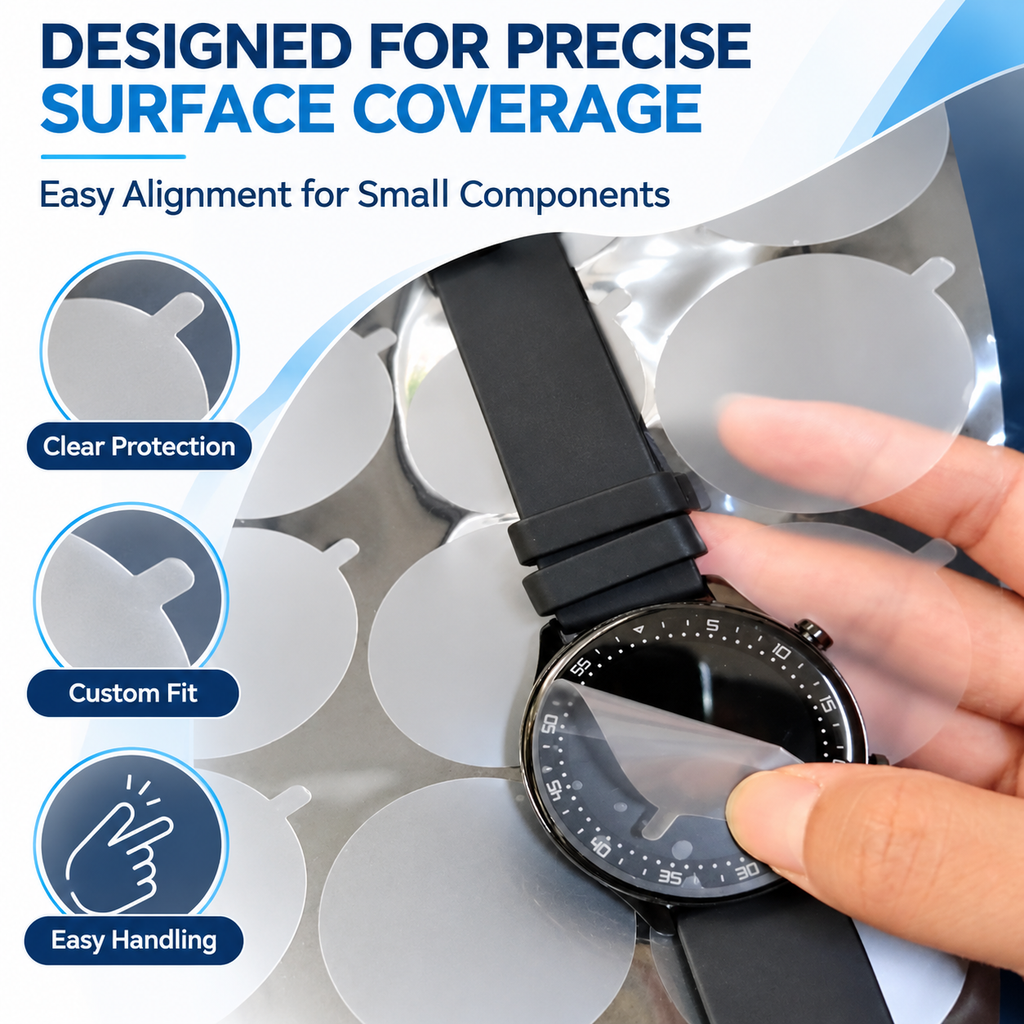 Clear Mirror Surface Protective Film for Metal, Glass and Plastic Panels | Custom