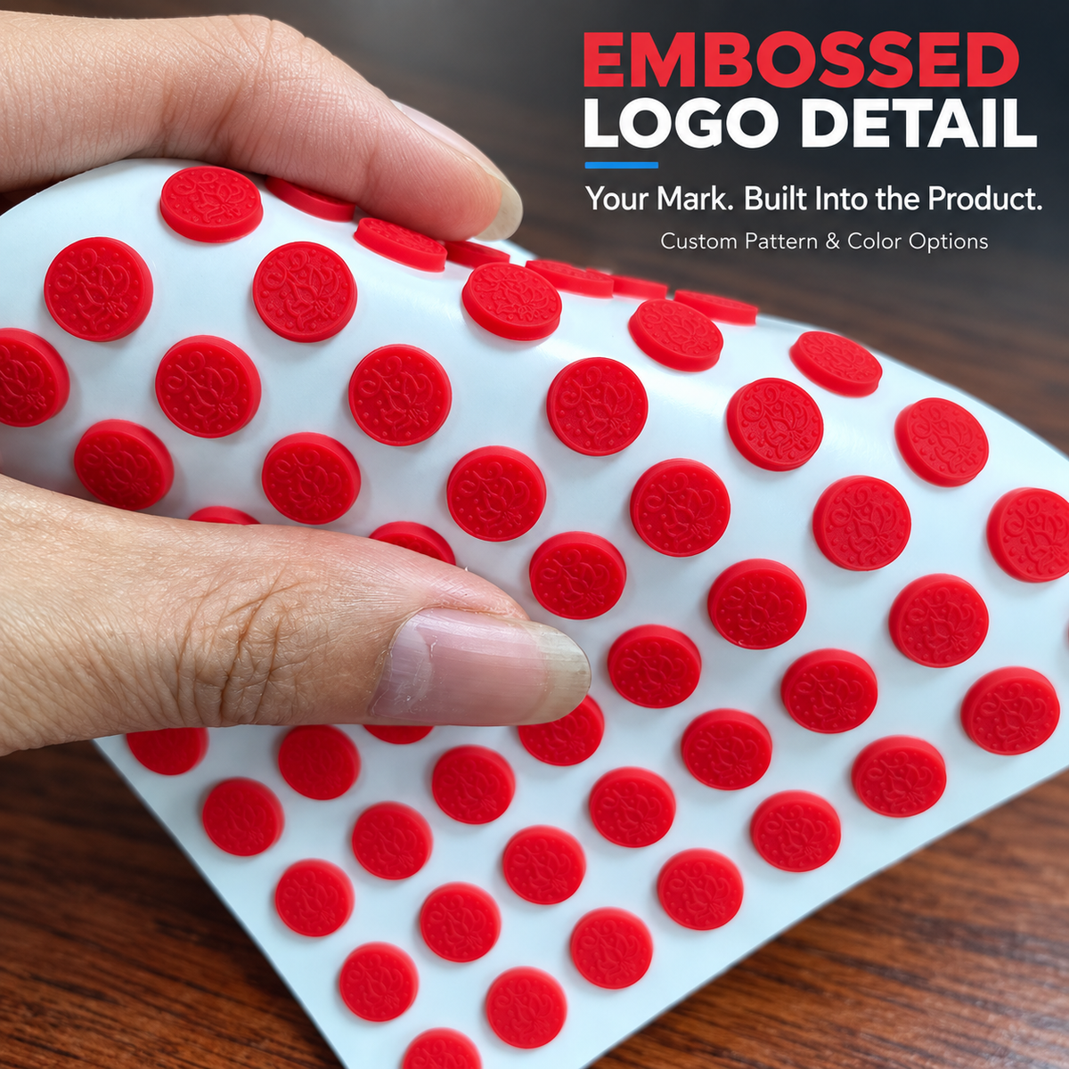 Silicone Bumper Pads for Furniture, Cabinets, Electronics and Glass | Custom Made